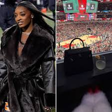 Simone Biles Rocks $650 Furry Ugg Heels and Hermes Bag for NBA Girls’ Night Ahead of ‘Final Five’ FaceTime