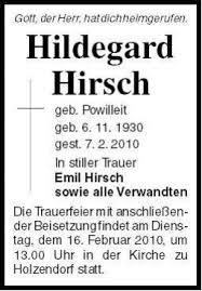 Hildegard Hirsch | Nordkurier Anzeigen