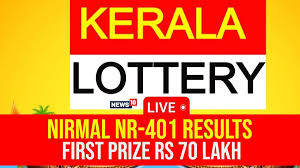 Kerala Lottery Result Today: Nirmal NR-401 Winners Announced with Rs 70 Lakh First Prize