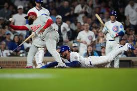 Phillies show some life but drop their seventh straight game with a 7-4 loss to the Cubs