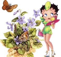 Résultat de recherche d'images pour "gifs betty boop coucou"