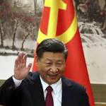 China sets stage Xi's historic