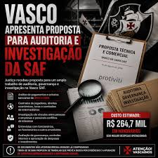 Vasco apresenta proposta de auditoria para a SAF