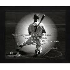 Amazon.com : Mickey Mantle New York Yankees (Kneeling) Framed ... via Relatably.com