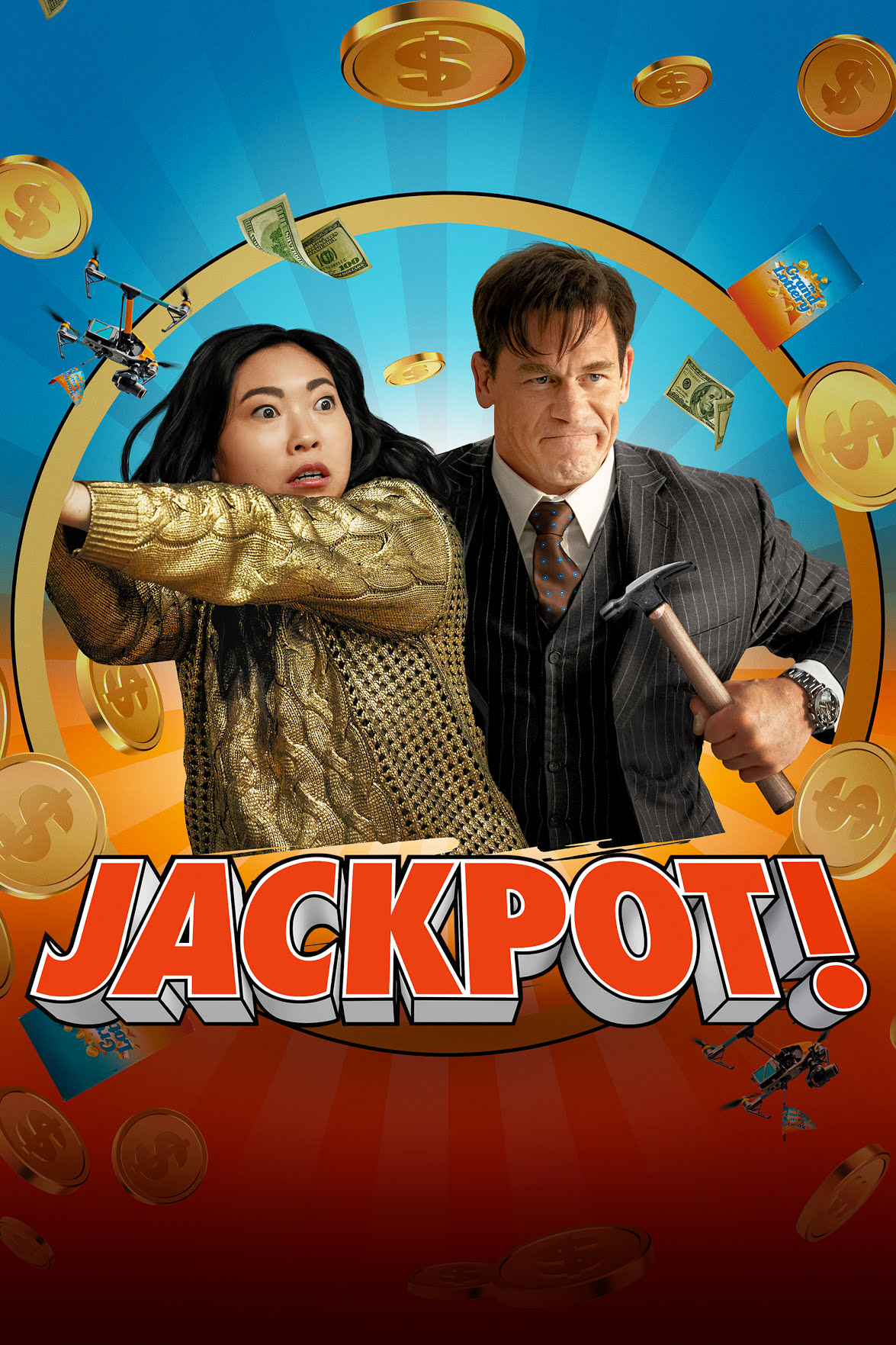  Jackpot! (2024) 720p HEVC HDRip ORG. [Dual Audio] [Hindi or English] x265 ESubs [700MB] Full Movie Download