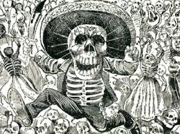 Resultado de imagen para arte chicano calaveras