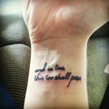 meaningful tattoos quotes on wrist for men - Tattoo Well600×600 ... via Relatably.com