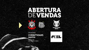 Ingressos: Corinthians x Santos – 30/08 – Brasileirão 2026