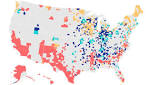 These Counties Kicked Republican Incumbents