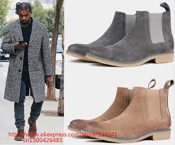 Image result for kanye chelsea boots