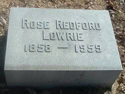 Rose Redford Lowrie (1858 - 1959) - Find A Grave Memorial - 54381508_127822168845