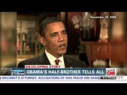 Image result for mark obama half brother