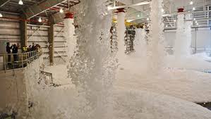 Foam fire suppression system in Dubai