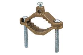 NSI G-2 Heavy Duty Bronze Ground Clamp, 1-1/4" - 2" Water ...