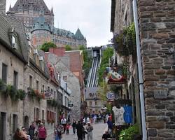 Image of Old Quebec City historic district architecture