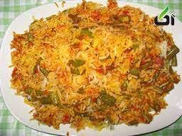 نتیجه تصویری برای خورش قیمه خلال و زرشک