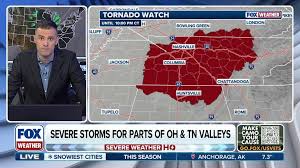 Tornado Watch for Tennessee, Kentucky, Alabama