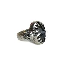 Hellfire Ring - Smokey Quartz – Hellhound Jewelry