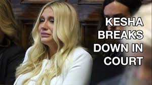 Résultat de recherche d'images pour "kesha court case"