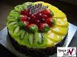 نتیجه تصویری برای تزیینات زیبای کیک اسفنجی با میوه