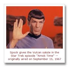 This Day in Quotes: On today&#39;s date, the Vulcan blessing “Live ... via Relatably.com