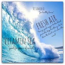 All I need is Vitamin Sea - Fresh Air - #ocean quote #sunshine ... via Relatably.com