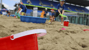 Scavenger Hunt, Beach, and Free Sunnies This Weekend at Go Media Stadium