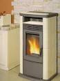 Stufa a pellet THERMOROSSI mod. 70Thermocomfort Maiolica