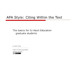 Apa style citation in essay: Examples of APA Citation Style via Relatably.com