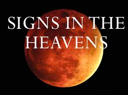 Image result for pictures of Signs in the Heavens