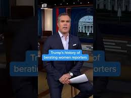Trump's history of berating women reporters