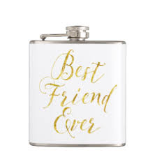 Best Friend Quotes Hip Flasks | Zazzle via Relatably.com