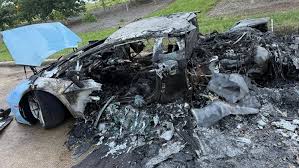 Two Lamborghinis involved in fiery wreck in Cypress area, according to fire department
