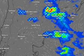 Cielo nublado y tormentas: el clima en el domingo, según el SMN