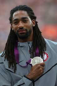 Silver medalist Jason Richardson of the United States poses on the podium during the medal ceremony for the Men&#39;s 110m Hurdles on Day 13 of ... - Jason%2BRichardson%2BOlympics%2BDay%2B13%2BAthletics%2BVH-QOIp5mRHl