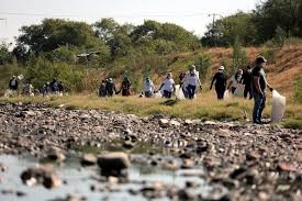 Realizan jornada de limpieza en el Río Pesquería