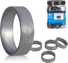 Amazon.com: PEX 3/4" COPPER CRIMP RINGS - MADE IN USA (50)