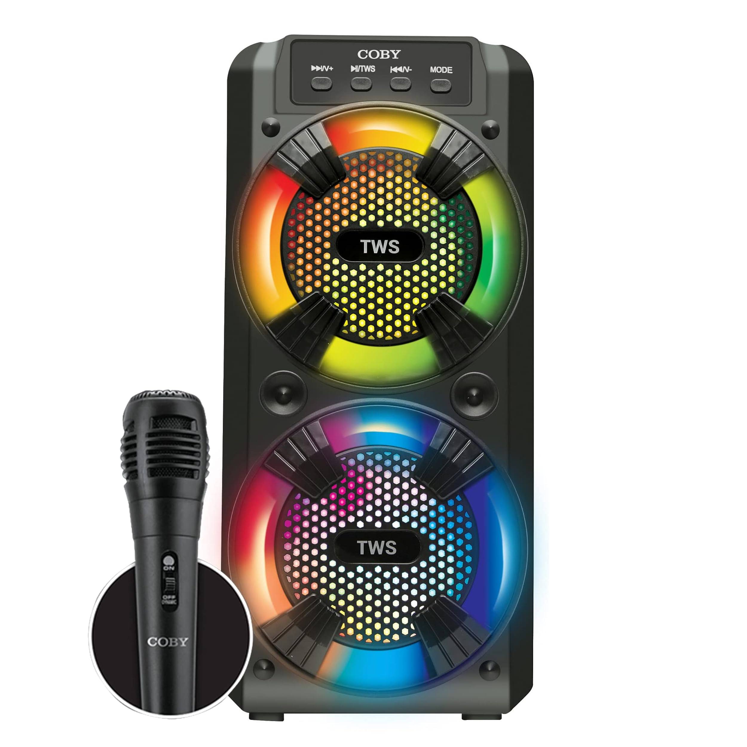 Coby Karaoke Set True Wireless Party Speaker