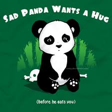 Résultat de recherche d'images pour "sad panda"
