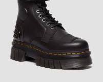 boots dr. martens audrick 10eye leather platform boots 'black' 260besh396c41ags