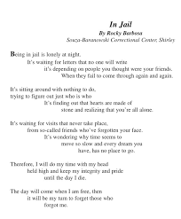 love poems for him in jail | In Jail – A Prisoner&#39;s Poem | prison ... via Relatably.com