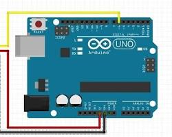 Imagen de Arduino connected to MG995 Servo Motor