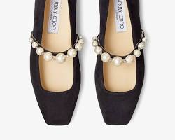 Image of Jimmy Choo Ballerina Flat Bridal Shoes