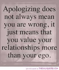 Apology Quotes on Pinterest | Apologies Quotes, Apologizing Quotes ... via Relatably.com