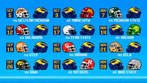 Michigan Announces 2026 Football Schedule