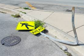 Pedestrian Accident Scene