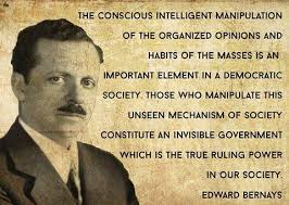 Edward Bernays Quote - The Global Elite via Relatably.com