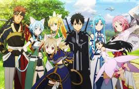 Résultat de recherche d'images pour "asuna et kirito e"