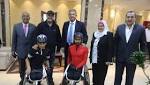 وزير الرياضة يلتقي لاعبي منتخب