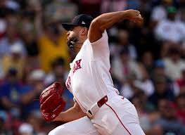 Patrick Sandoval prepares to face the Los Angeles Angels as a member of the Boston Red Sox